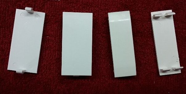 Plain PVC MCB Modular Blank Plate, Feature : Weatherproof, Flameproof, Waterproof