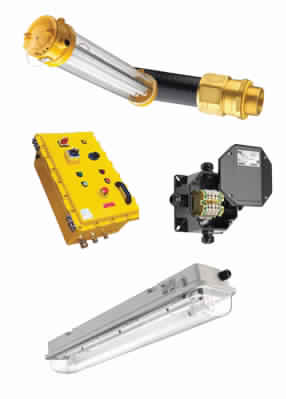 Range Lighting & Components For Hazardous Area