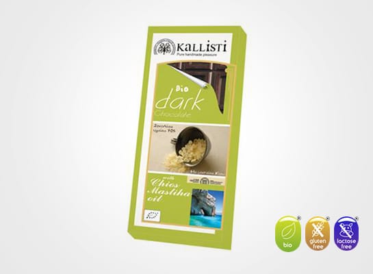 DARK CHOCOLATE WITH CHIOS MASTIC OIL