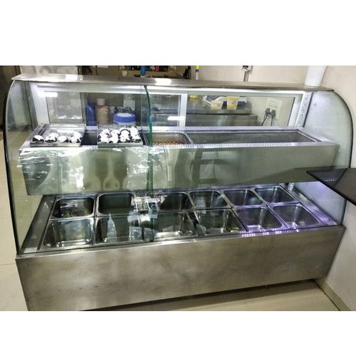 Stainless Steel Display Counter