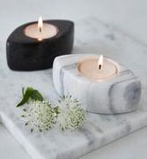 Designer Marble Candle Holder