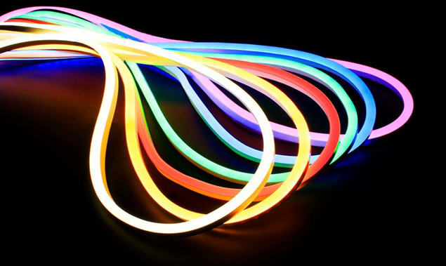 LED Light String Made in China For Advertising IP67 Waterproof Color Red Orange Yellow Green Blue Purple Full Color