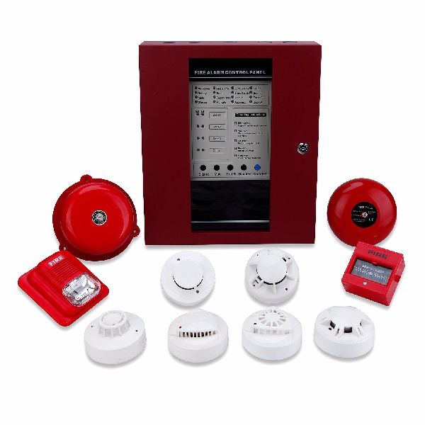 8 Zones Conventional Fire Alarm Panel with Smoke Detector