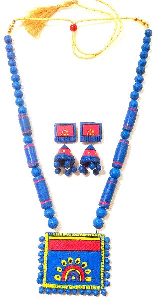 Graceful Handcrafted TribalArt DOKRA Necklace, Style : Chains