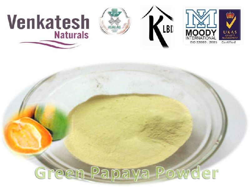 Papaya Powder, Certification : HALAL, HACCP, ISO, GMP, KOSHER