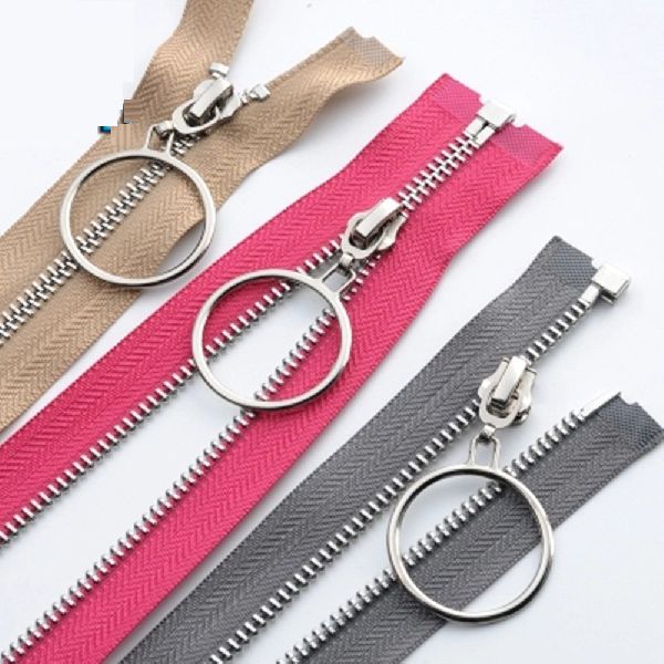 Colored Metal Zippers