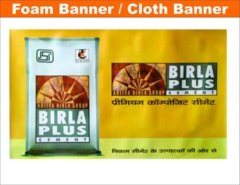 Cloth Foam Banner Printing Services