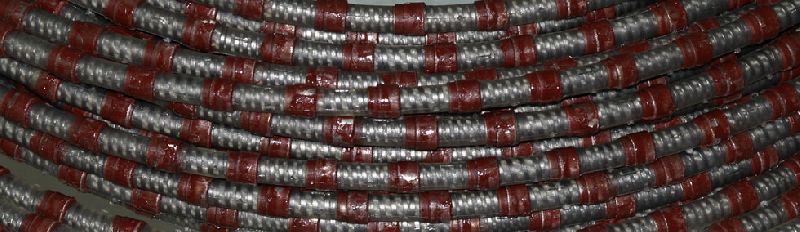 DIAMOND WIRE ROPE FOR GRANITE, Size : O.D-11mm