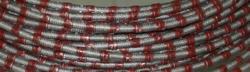 DIAMOND WIRE ROPE FOR MARBLE, Size : O.D-11mm