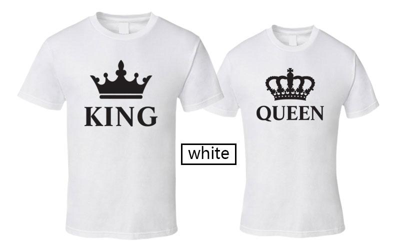 King & Queen Printed T Shirts - Tirupur Brands