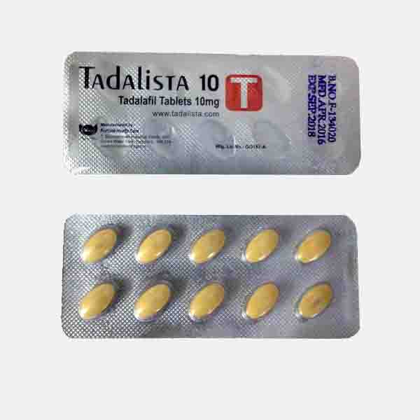 Tadalafil Tadalista 10mg, Grade : medicine