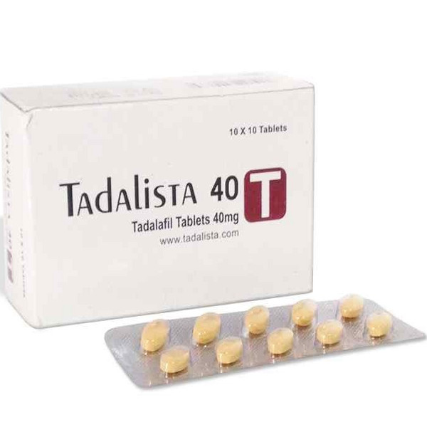 Tadalafil Tadalista 40mg, Grade : medicine