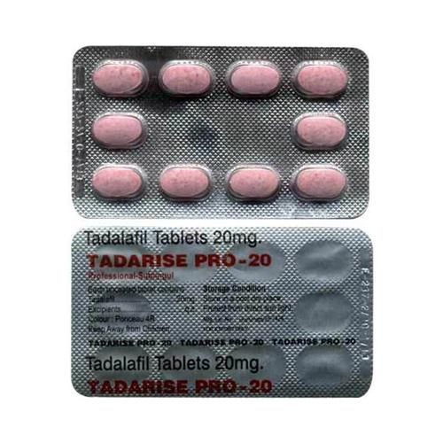 Tadarise Pro 20mg, Packaging Type : BOX