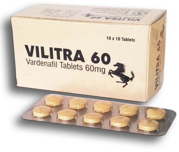 Vardenafil Vilitra-60 Tablets, Grade : medicine