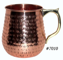Sunrise Arts Metal Copper Mug, Capacity : 300ml