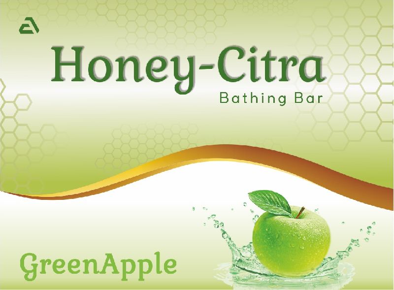 HONEYCITRA GREEN APPLE BATHING BAR