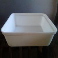 Plain Plastic Square Salad Bowl, Capacity : 0-500ml