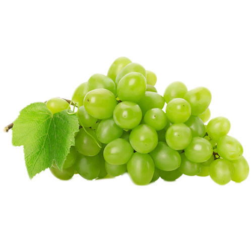 Organic green grapes