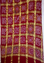 Bandhani Tested Jarichowk Saree, Age Group : Adults