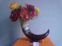 Polished Horn Flower Pot, for Home Decoration, Style : Modern