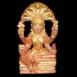 Aventurine Gemstone Padmavati Devi Statue