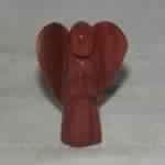Carved Red Aventurine Angel Figurine