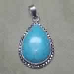 G.S.Turquoise Gemstone Pendant