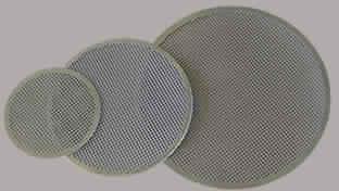 Round Mesh Filter Disc, for Air Filtration, Gas Filtration, Filtration Capacity : 0-0.25micron