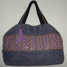 DHE Jute Sling Tote Bag, for Daily, Size : Customized Size