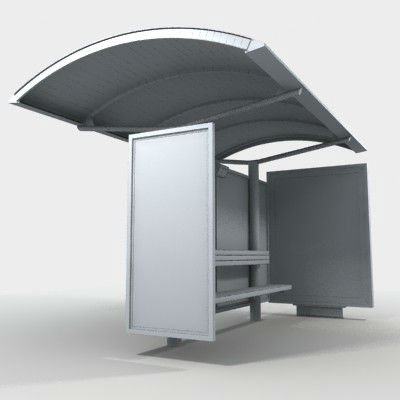 Metal Bus Shelter