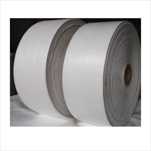 Laminated PP Woven Fabric Strip, Width : 5 cm to 50 cm