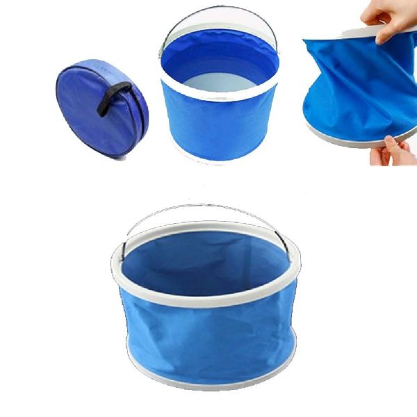 Foldable ice bucket