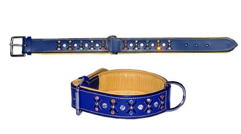 Leather pet collars