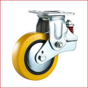 PU Spring Loaded Caster Wheels