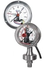 Bourdon Tube Electric Pressure Gauges