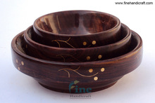 Wooden Bowl Set