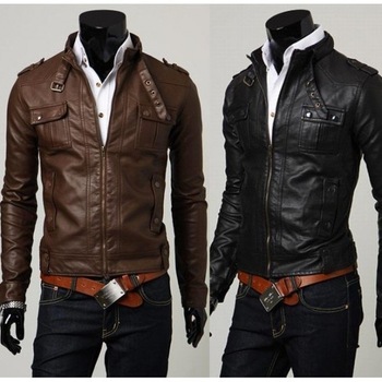 Men Leather Jackets, Age Group : Adults