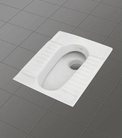 Delphi Ceramic CT Pan Toilet Seat, Color : White