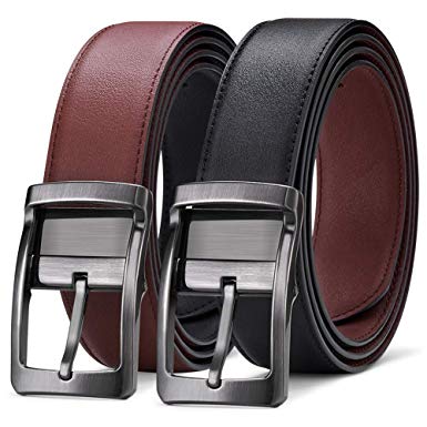 Plain Formal Leather Belt, Color : Black