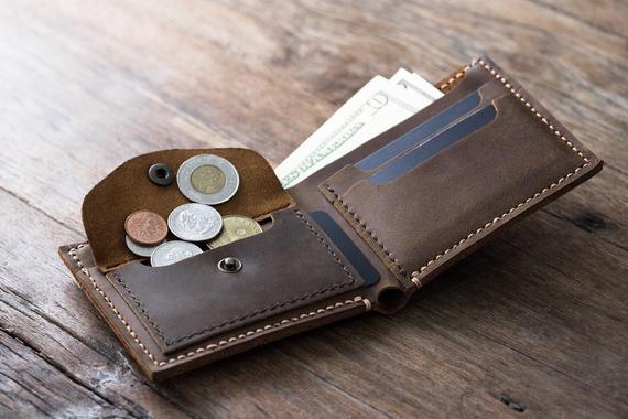 Plain Leather Wallet