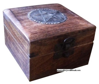 Square Wooden Box