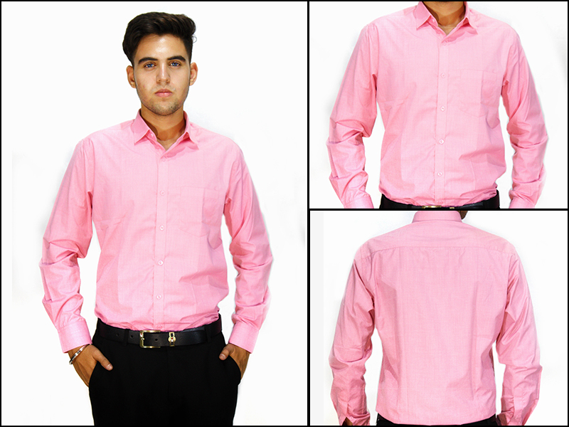 Available Various Colors Men Plain Shirts - Sakshem Textiles, Delhi, Delhi