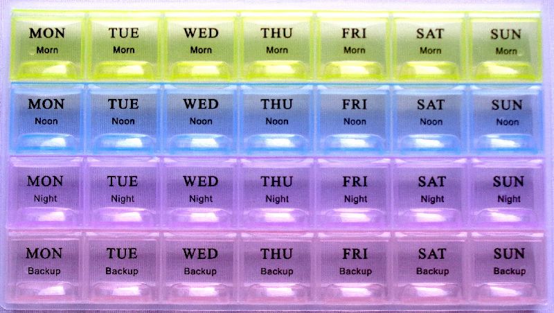PILL BOX WEEKLY PLANNER