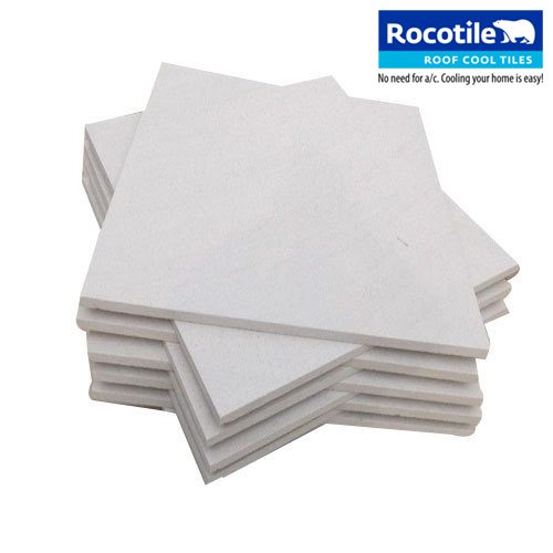 Rocotile Cement White Cool Roof Tile, Certification : ISO 9001:2008