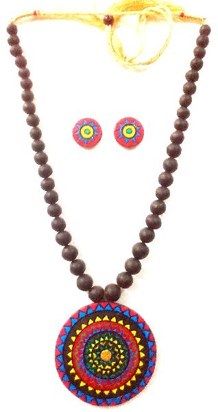 Bold Handmade Terracotta Necksets