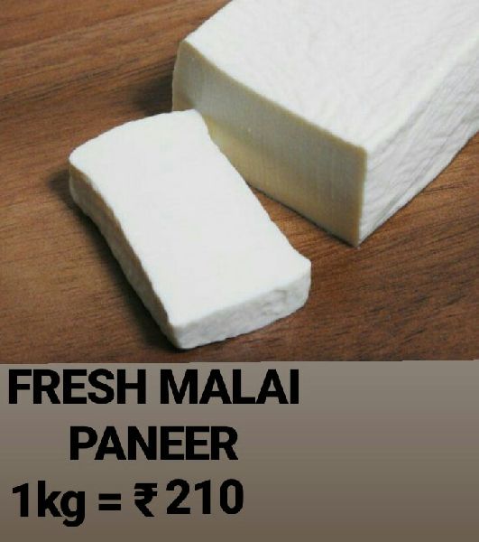 fresh malai paneer