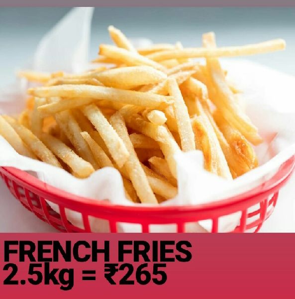 Plain French Fries, Packaging Type : Packet, Plastic Pouch