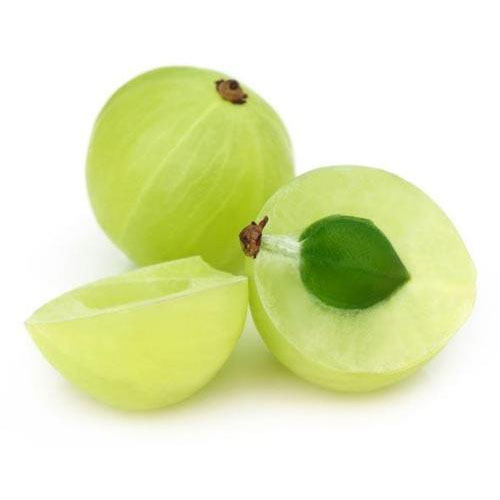 Common Fresh Amla, for Cooking, Hair Oil, Medicine, Murabba, Skin Products, Color : Green