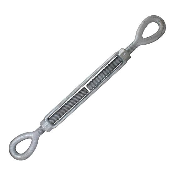 Metal Turnbuckle, for Lifting, Pulling, Color : Silver