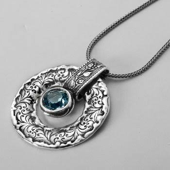 Polished Silver Pendant, Gender : Unisex